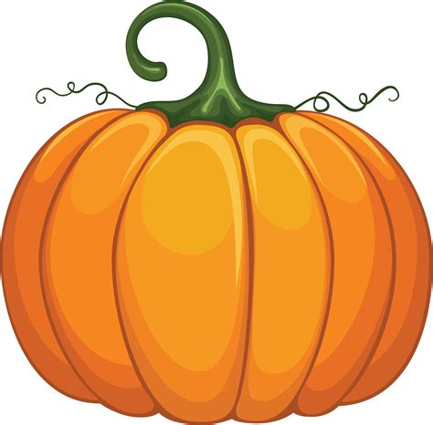 transparent pumpkin clipart